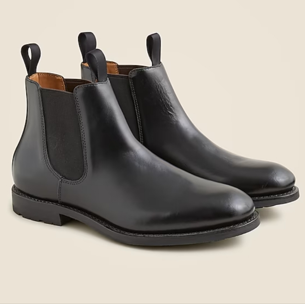 J. Crew Mens Kenton Chelsea boots - black
